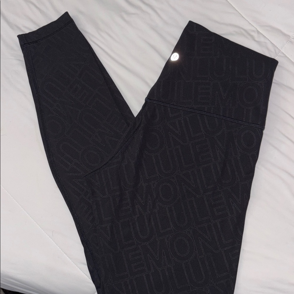 Lululemon black align leggings 28”